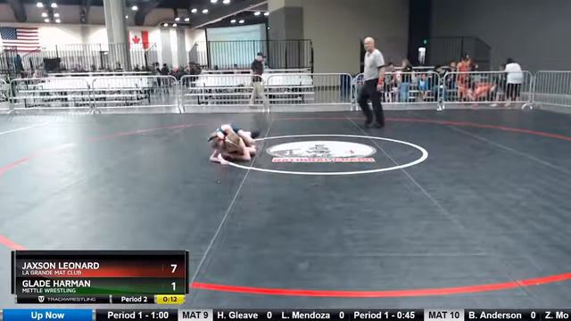 Middle School 87 Jaxson Leonard La Grande Mat Club Vs Glade Harman Mettle Wrestling смотреть онлайн