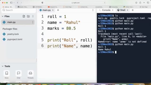 Showcasing, how to use all course components to create a spreadsheet program смотреть онлайн