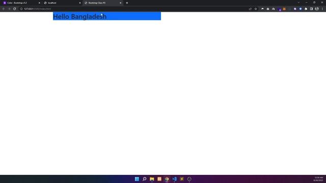 4 Color using on bootstrap 5 | bootstrap5 bangla tutorial |How i use color class in bootstrap5 смотреть онлайн