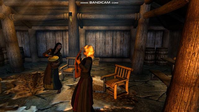 SKYRIM Милани и Астерия играют смотреть онлайн