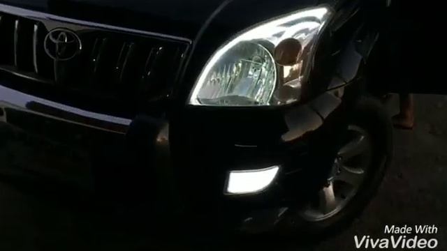 Led drl dual chip - Toyota Prado смотреть онлайн