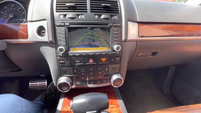 2007 Volkswagen Touareg V10 backing up with back up camera смотреть онлайн