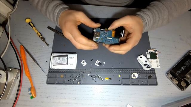 Sony FDR - X1000V - Разборка, восстановления после воды.