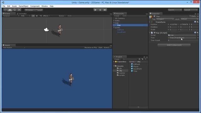 Создаем игру на Unity #10 - Сортировка и ореол объектов смотреть онлайн