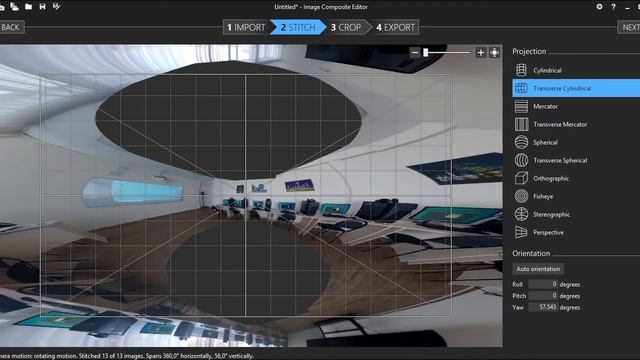 Создание ЗD-панорамы в программе Image Composite Editor смотреть онлайн