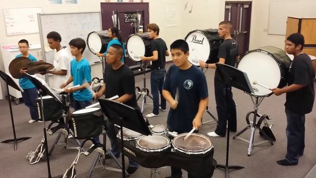 Kapolei High School Drumline 2014 ANACONDA