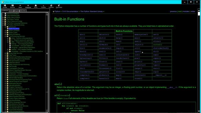 PYTHON INI 13 BUILTINS смотреть онлайн