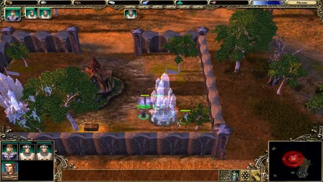 SpellForce - Platinum Edition - Breath of winter ep6 Три мага. Нападение на эльфов и бегство. смотреть онлайн