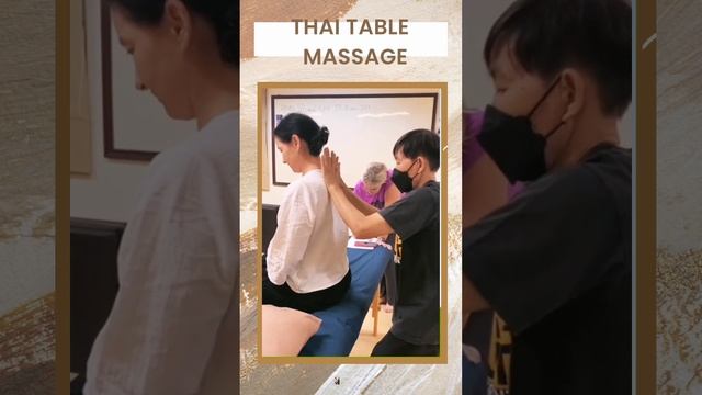 Ассистирую преподавателю Тайского массажа