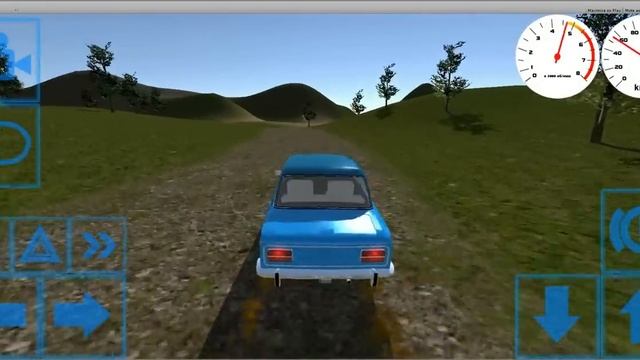 Unity Game Engine Car Physics for Android(Alpha version) смотреть онлайн