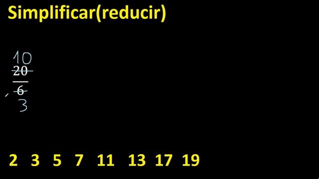 simplificar 20/6 simplificado , reducir fracciones a su minima expresion смотреть онлайн