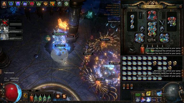 Path of Exile Hideout Warrior 1 Hour Grinding Session смотреть онлайн