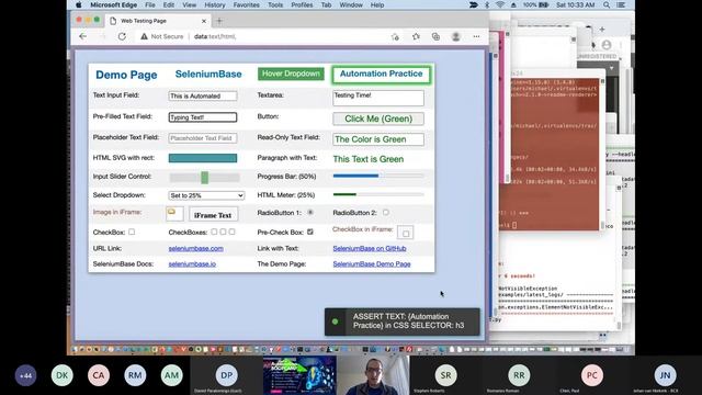 Testing web & mobile apps on Microsoft Edge with Python & Selenium - RPA/UI Test Automation Bootcam смотреть онлайн