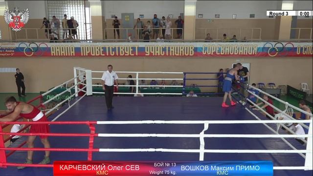 Всероссийское соревнование класса "А" по боксу памяти Героя России Виктора Омелькова. 2 День. смотреть онлайн