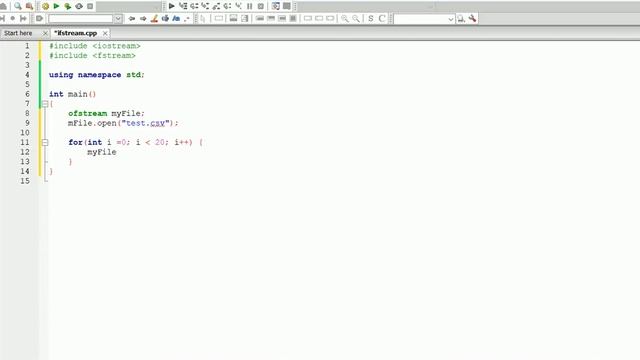 C++ Tutorials- CSV output file смотреть онлайн