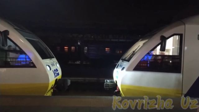 2 Поезда Киев-Борисполь Аэропорт и Константиновка-Киев на жд вокзале Киев смотреть онлайн