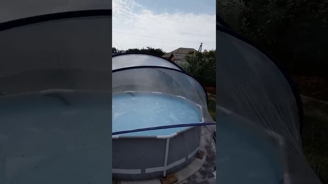 Как нагреть воду в бассейне,купол для бассейна смотреть онлайн
