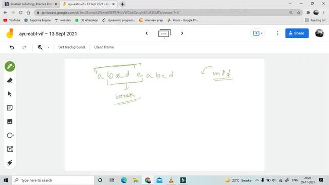 Smallest Substring || Hackerearth || Trilok Kaushik || Vasu || Tejus || GeeksMan смотреть онлайн