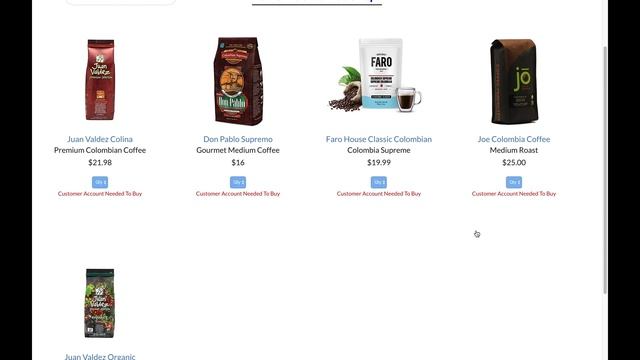 Ecommerce Coffee Website React.js/Redux/Rails/JWT AUTH смотреть онлайн