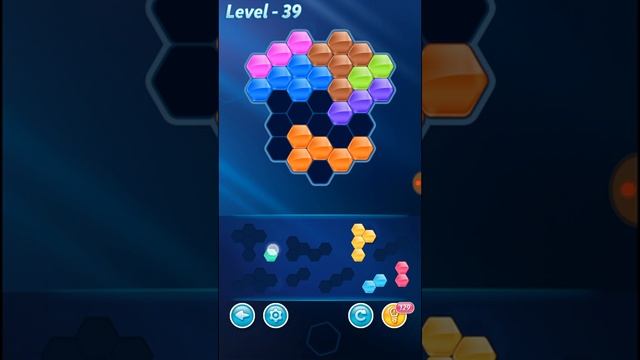 Block Hexa Puzzle Hero Level 39 Walkthrough смотреть онлайн