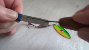 Супер точилка для рыболовных крючков.