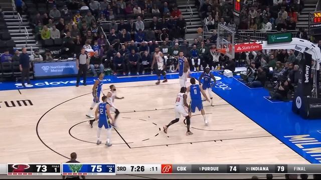 Game Recap: Bucks 123, Heat 115 смотреть онлайн