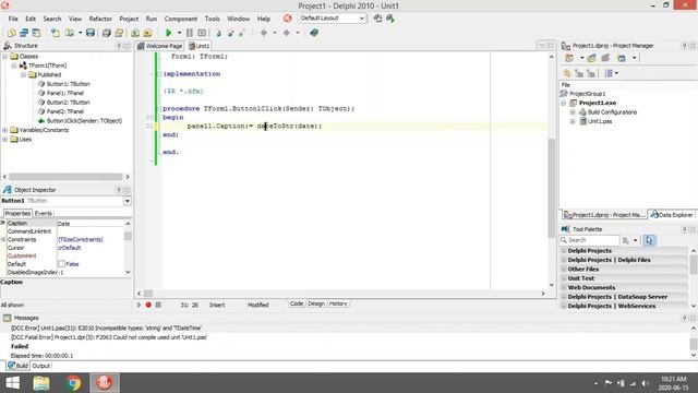 Delphi - Date Time смотреть онлайн