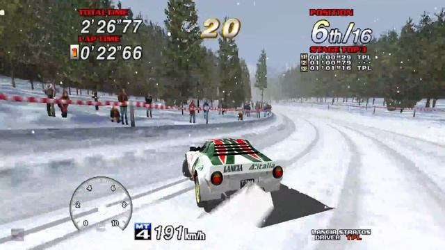 Sega Rally 2 (Arcade) - #6 - Lancia Stratos (Longplay) смотреть онлайн
