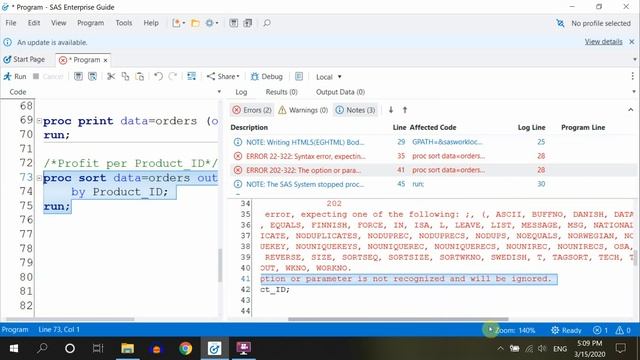 SAS Base: How to sum multiple observations per one ID смотреть онлайн