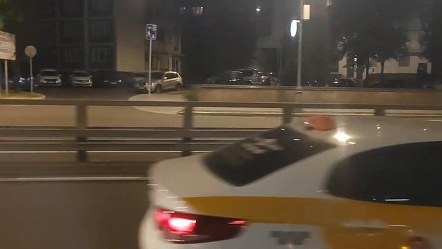 Поездка на автобус н13ночной Москва