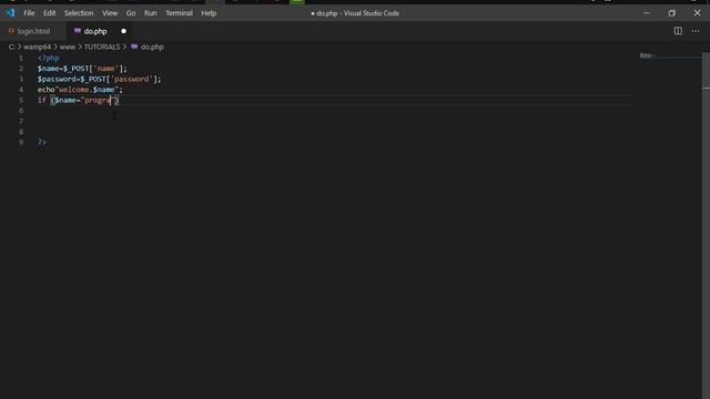 HTML+PHP Login form example | Without SQL | PART 2 смотреть онлайн