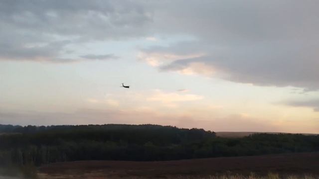 Самолет тушит пожар в Кувандыкском городском округе смотреть онлайн