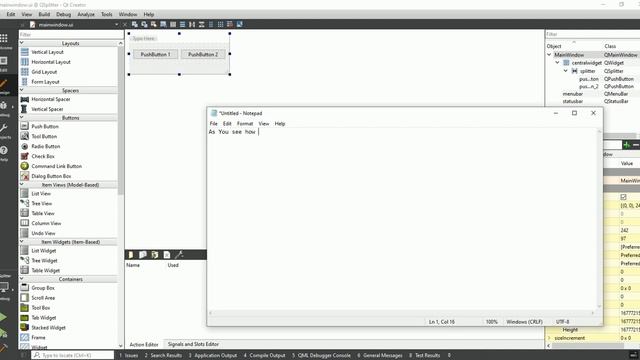 Qt C++ GUI Application Tutorial | Qt QSplitters | How to use QSplitters смотреть онлайн