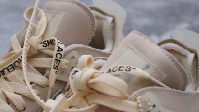 Unboxing Jordan 4 Retro Off-White Sail (W) смотреть онлайн