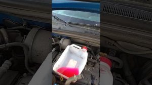 Как слить антифриз для замена термостата на Опель мокка 1,8 XER