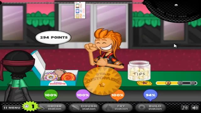 Papa's Donuteria - Enter Sky Ninja Returns смотреть онлайн