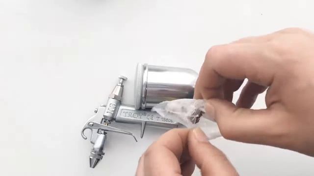 Mini pistol de vopsit pneumatic Troy T18609 смотреть онлайн
