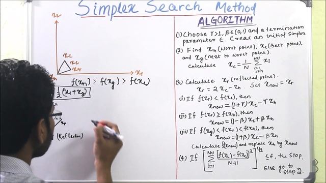 Lecture 35 - Simplex Search Algorithm | Minimum of a multivariable function numerically смотреть онлайн