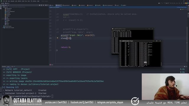 [Arabic] Realtime Course with Docker and C Language #03 - Teams Project using fork and exec смотреть онлайн