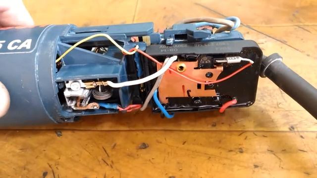 Ремонт штробореза . GNF 35 CA . Подсоединение электронники . смотреть онлайн