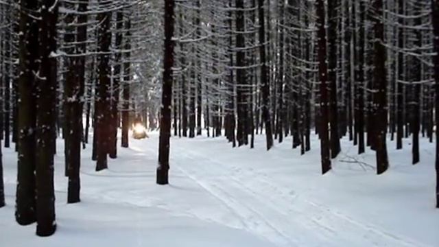 покатушки на снегоходе 31 декабря 2010г. смотреть онлайн