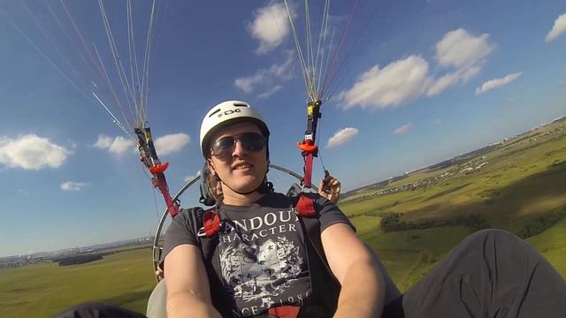 Полеты на параплане по подарочным сертификатам. Пермь 02.09.17