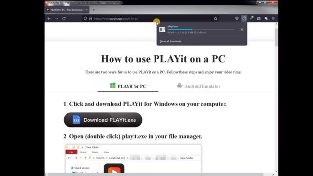 How to Download playit for PC// problem solve (Window, 7,8,10)100% working/Ahmad technical. смотреть онлайн