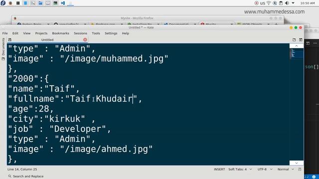 12 firebase and database with JSON смотреть онлайн