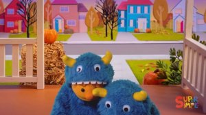 Knock Knock, Trick Or Treat  featuring The Super Simple Puppets  Super Simple Songs