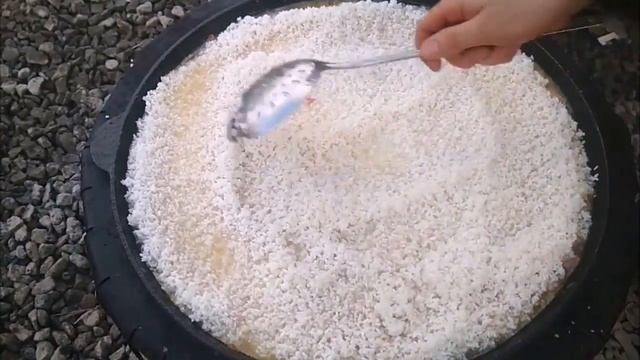Настоящий Таджикский Плов в Казане На Костре смотреть онлайн