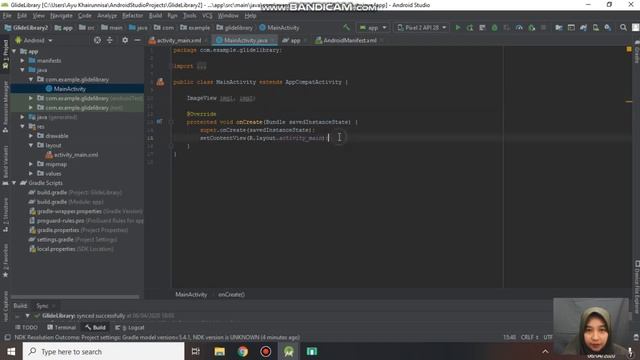ImageView dengan Glide Library di Android Studio смотреть онлайн