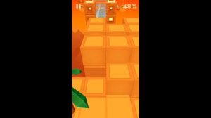 ROLLING SKY - Level 4 Complete 100% ALL GEMS Gameplay