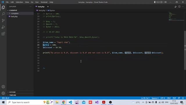 Text Manipulation in PHP | String functions in PHP | PHP Tutorial #3 смотреть онлайн